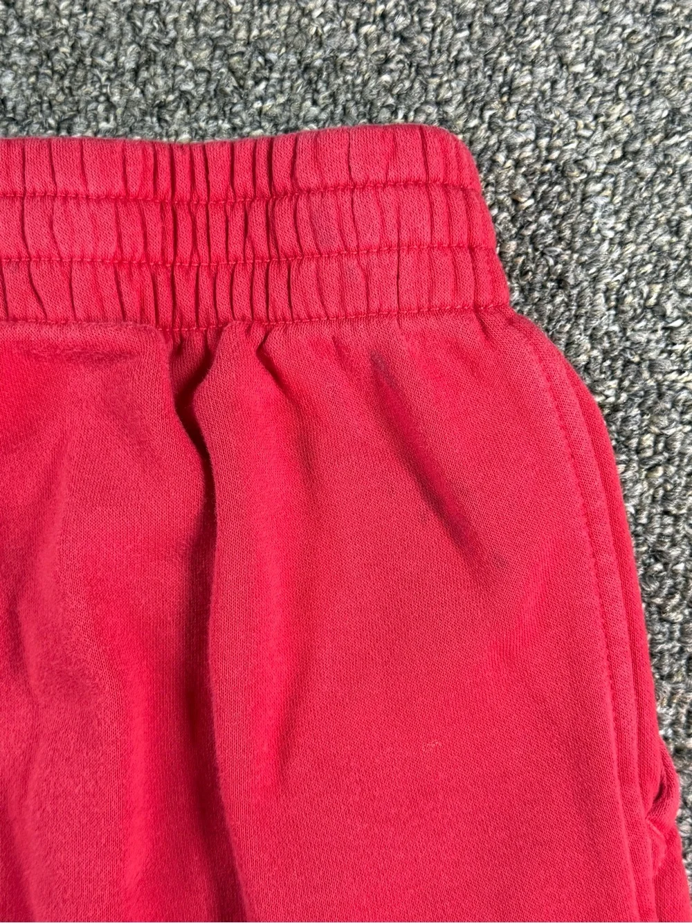 Nike Kids Bright Red Jogger Sweatpants